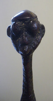 Lucas SITHOLE LS7103 "Figure", 1971 - Rhodesian teak - close-up