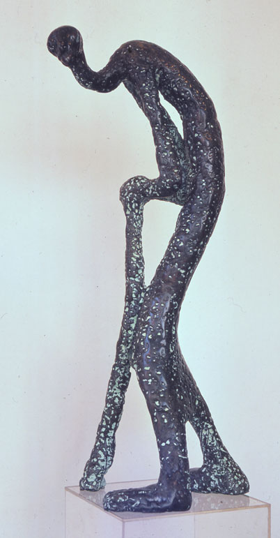 Lucas SITHOLE LS7302 "Makamela" originally LS7107 "Old age" liquid steel 165cm H