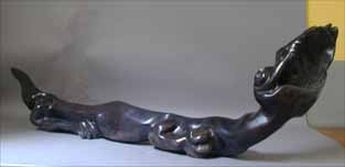 LS7840 Lucas SITHOLE "Mother of the Crocs (Mandendevu)" 1978 Msimbiti 038x128x??? cm