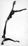 LS8505 Lucas SITHOLE "More dancing, but more food!" 1985 Zulu indigenous wood 082x065x060 cm