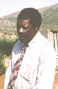 Lucas SITHOLE at his home in Pongola 1992